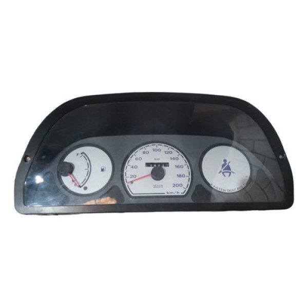 Painel Instrumento Analógico Fiat Palio Uno 1.0 1996 A 2003 Preto E Cinza