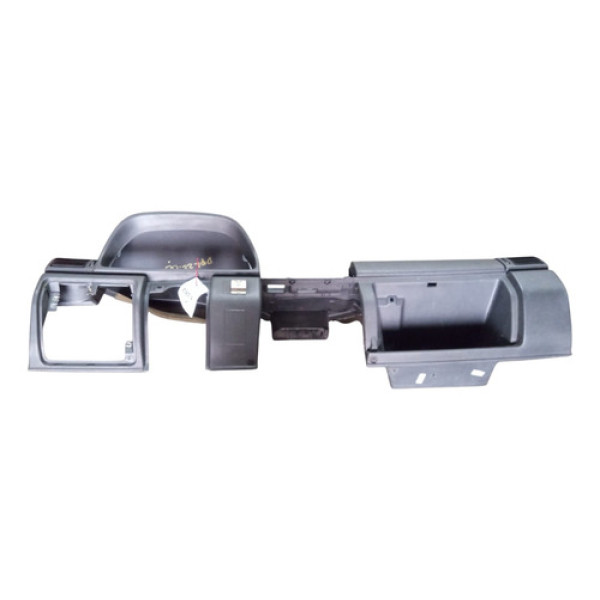 Capa Painel Tabelier Fiat Fiorino Uno Mille 2000 A 2011 - Cinza-escuro