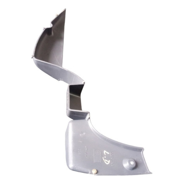 Moldura Porta Objetos Porta Dianteira Ld Fiat Doblo Elx 2004 Cinza-escuro