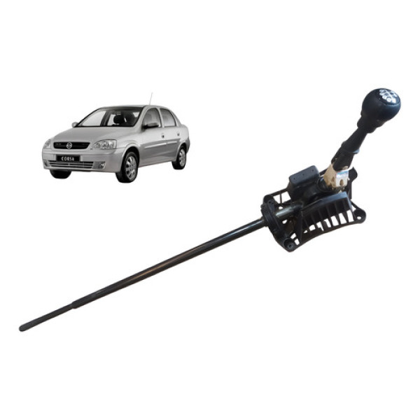 Trambulador Alavanca Marcha Varão Gm Corsa Joy Sedan 03 A 12