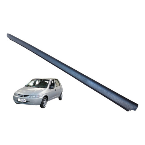 Pestana Interna Friso Porta Dianteira Esquerda Celta 4p 2003 Cinza-escuro