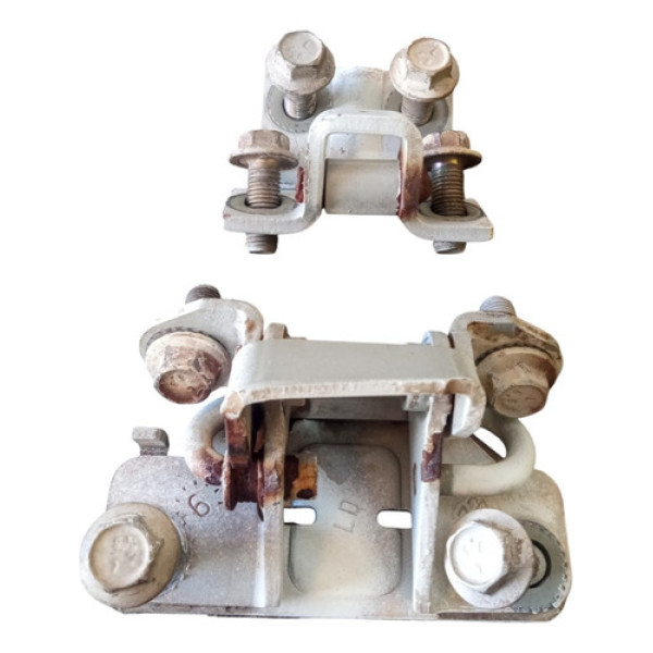 Par Dobradiça Porta Direita Com 8 Parafusos Fiat Uno 2006