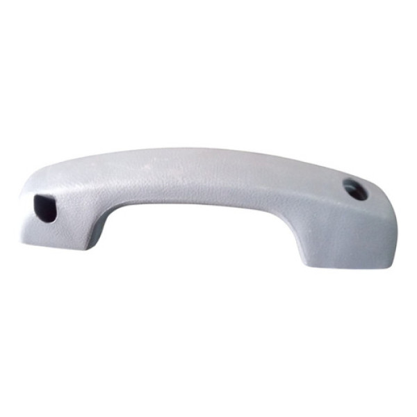 Puxador Interno Porta Traseira Esquerda Fiat Palio 2003 Cinza