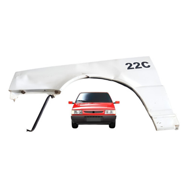 Paralama Esquerdo Fiat Uno Piti Bull Flex 2 Portas 2007 2008