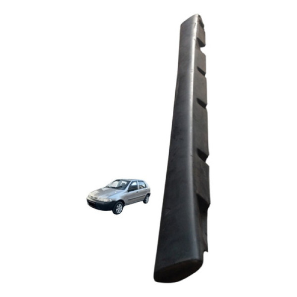 Spoiler Saida Lateral Direito Fiat Palio 1996 2007 Preto