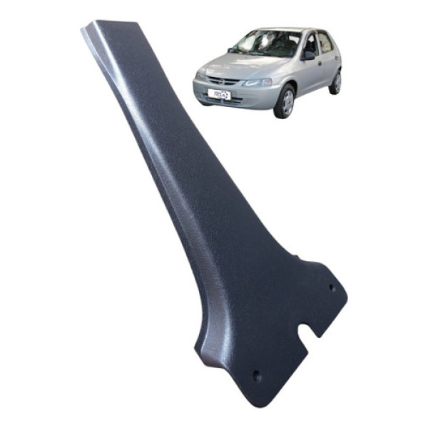 Acabamento Inferior Coluna Central Direito Celta 4p 2001 06 Cinza-escuro