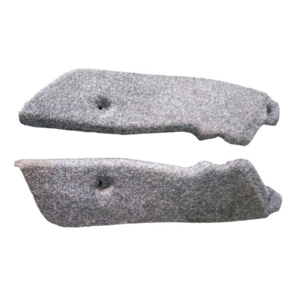 Par Moldura Carpete Acabamento Le Ld Palio Siena 2003 A 2012 Cinza-escuro