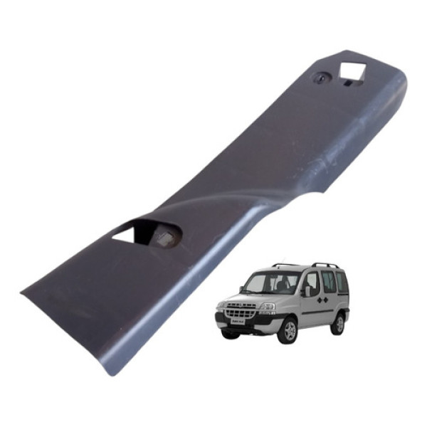 Soleira Traseira Esquerda Fiat Doblo Elx 2004 2012 Cinza-escuro