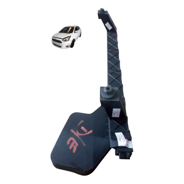 Guia Vidro Porta Dianteira Esquerda Ford Ka Hatch 2015 2021 Preto