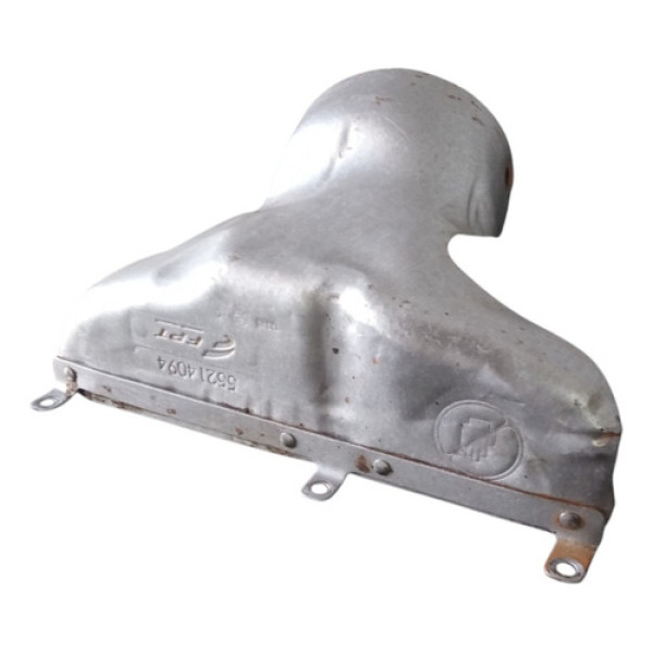 Defletor Calor Protetor Escape Fiat Fiorino Uno 2010 2013