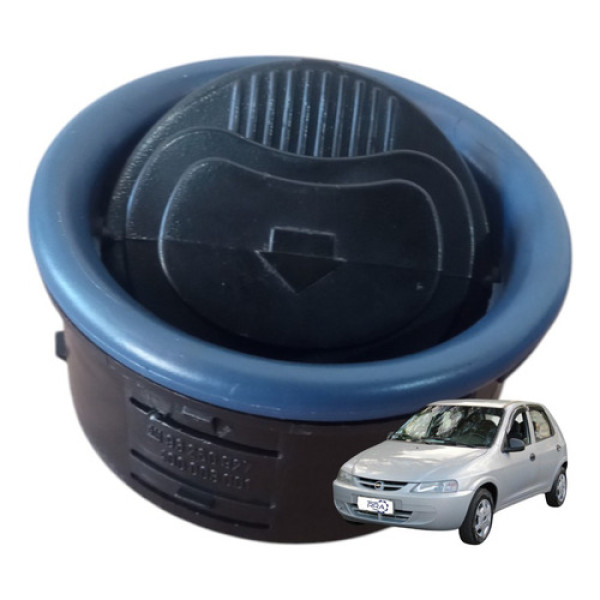 Difusor Saída Ar Painel Azul Gm Celta Prisma 2000 A 2010