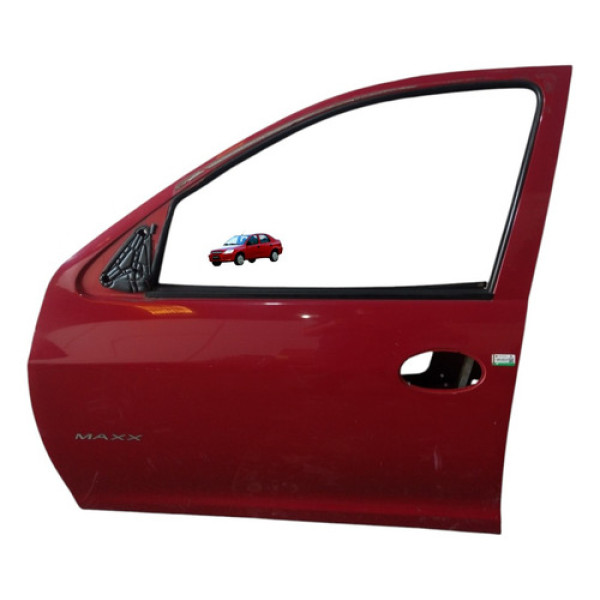 Porta Dianteira Esquerda Limitador Gm Prisma Maxx 1.4 07 12 Dianteira Esquerdo Vermelho