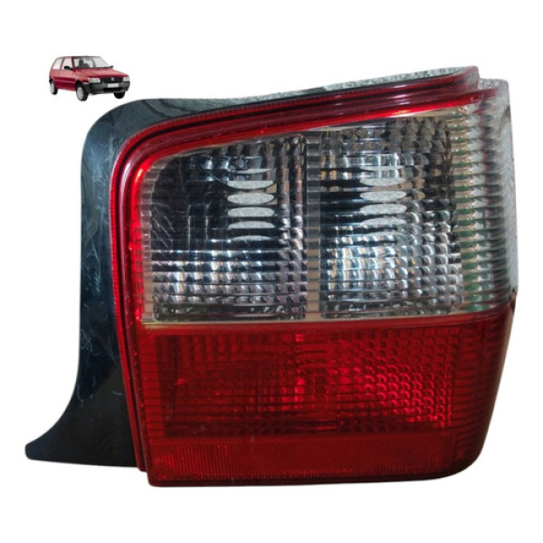 Lanterna Traseira Direita Fiat Uno Fire 2006 2012 Direito/passageiro Vermelho/branco