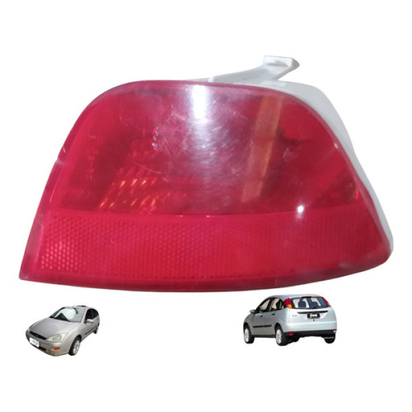 Luz Neblina Traseira Esquerda Ford Focus Hacth 2001 2008 Vermelho
