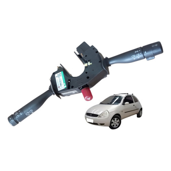 Comando Limpador Luzes Seta Ford Ka Gl 1.0 Hatch 2003 A 2007