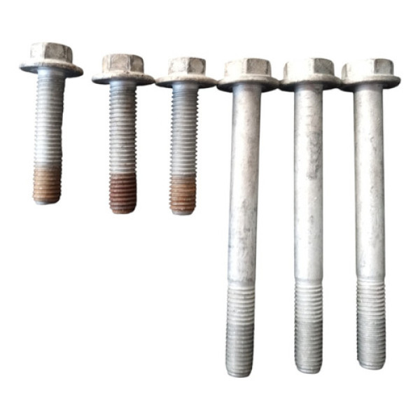 Jogo Parafuso Fixação Suporte Compressor Ar Sandero 16v 2010