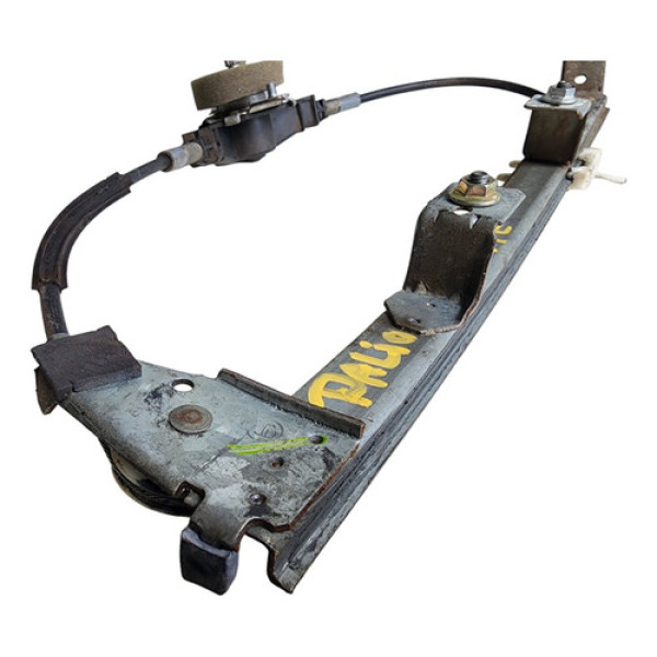 Máquina Vidro Manual Traseiro Esquerd Fiat Palio 1996 A 2010