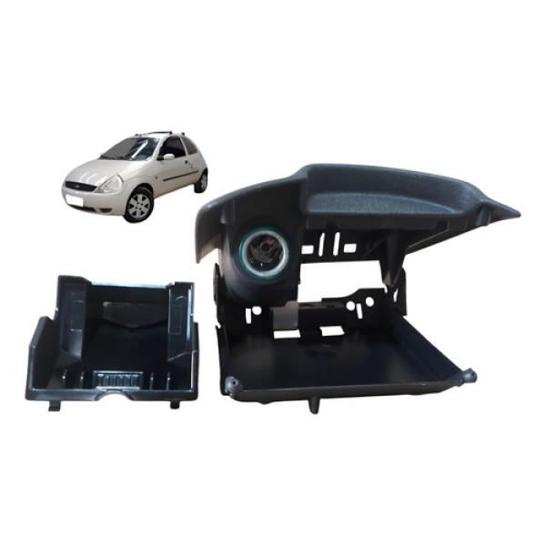 Cinzeiro Porta Objetos Painel Central Ford Ka Gl 2003 A 2007