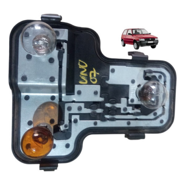 Soquete Circuito Lanterna Traseira Esquerda Uno Fire 04 A 13