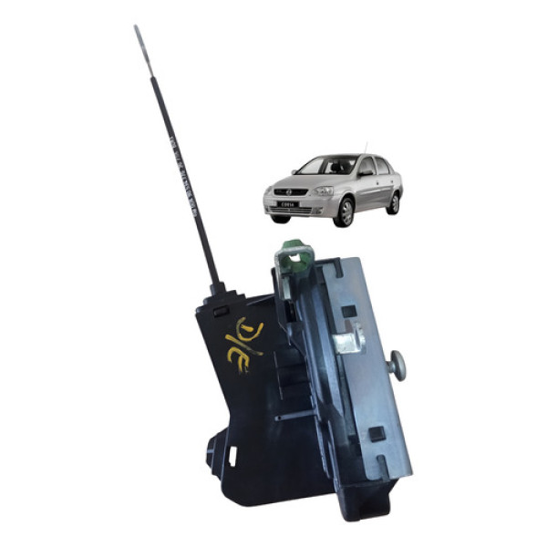 Fechadura Manual Porta Dianteira Le Gm Corsa Joy Sedan 03 12