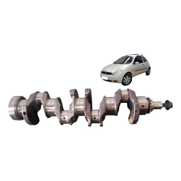 Virabrequim Stander 1.0 8v Zetec Rocam Ford Ka Gl 2006 2007