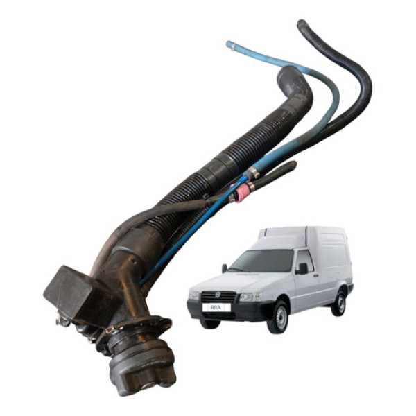 Gargalo Tanque Combustível Fiat Fiorino 1.3 Fire 1997 A 2013 Preto