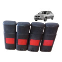 Pino Trava Porta Dianteiro Traseiro Gm Corsa Sedan 2003 2012 Preto E Vermelho