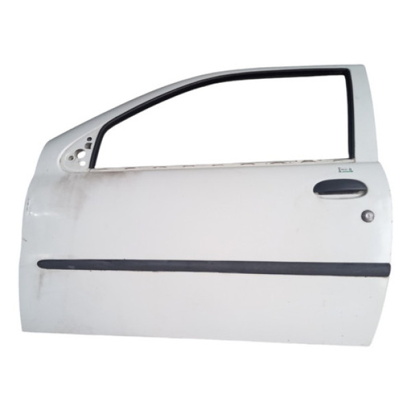 Porta Esquerda Com Máquina Maçaneta Palio 2p 2004 Chinêsinho Dianteira Esquerdo Branco