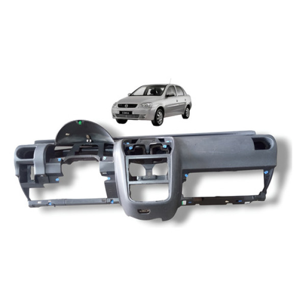 Tabelier Capa Painel Gm Corsa Joy Sedan 2003 A 2012 Original Cinza-escuro