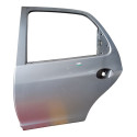 Porta Traseira Esquerda Prata Gm Celta 4 Portas 1.0 2004 Prata Traseira Esquerda