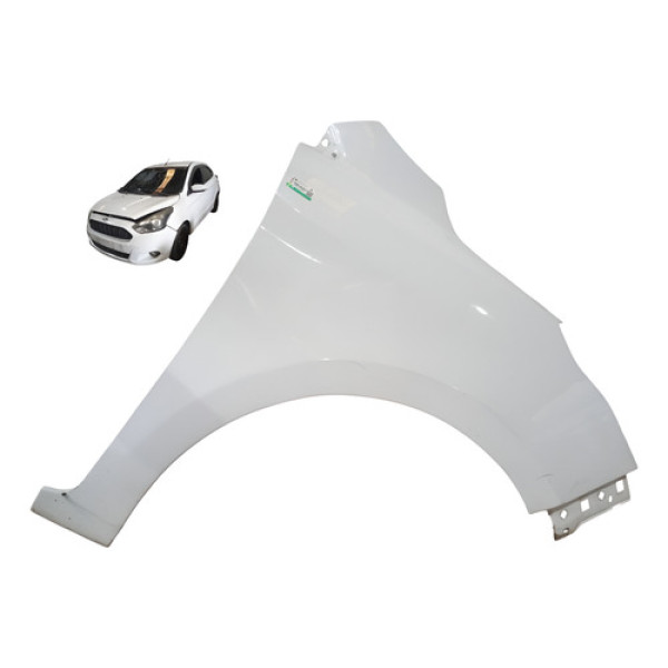 Paralama Direito Branco Ford Ka 1.0 3cc Hatch 2015 A 2021