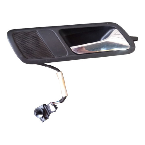 Maçaneta Interna Traseira Direita Auto Falante Passat Var B6 Preto/prata Traseira