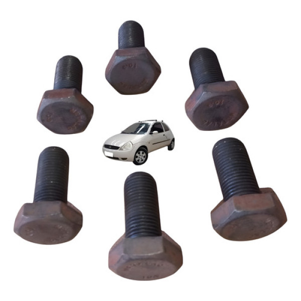 Parafuso Volante Motor 1.0 Ford Ka Gl Zetec Rocam 2006