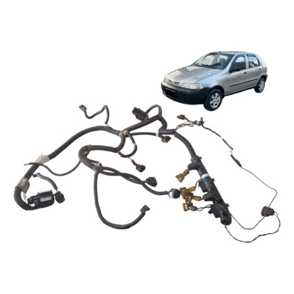 Chicote Injeção 1.0 8v Fire Com Ar Fiat Palio 2004 2005