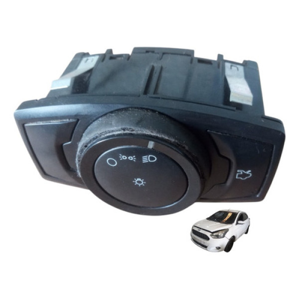 Botão Comando Farol Trava Porta Malas Ford Ka Se 2014 A 2021