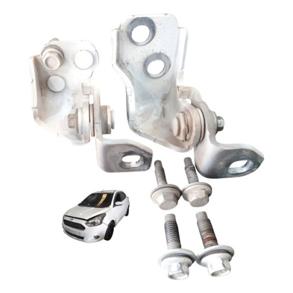 Par Dobradiça Porta Traseira Esquerda Ford Ka Hatch 15 A 20