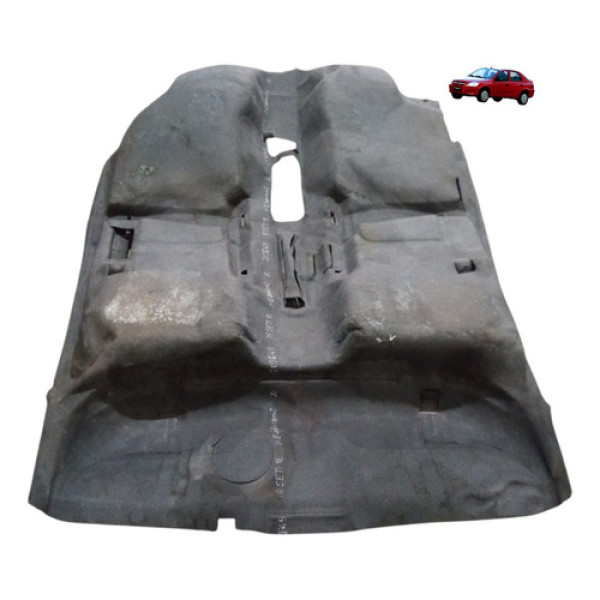Carpete Forro Assoalho Gm Prisma Maxx 1.4 8v 2007 2012 Cinza-escuro