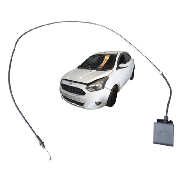 Cabo Alavanca Abertura Capô Ford Ka Se 1.0 Hatch 2015 A 2021