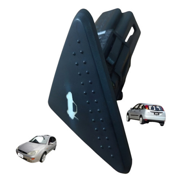 Botão Abertura Porta Malas Ford Focus 1.8 Hatch 2001 A 2008 Preto