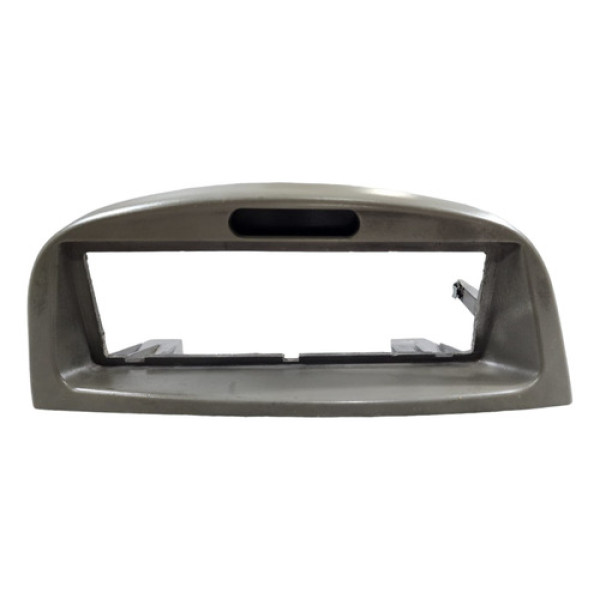 Moldura Painel Radio Fiat Palio Siena 2003 A 2008 Original  Cinza