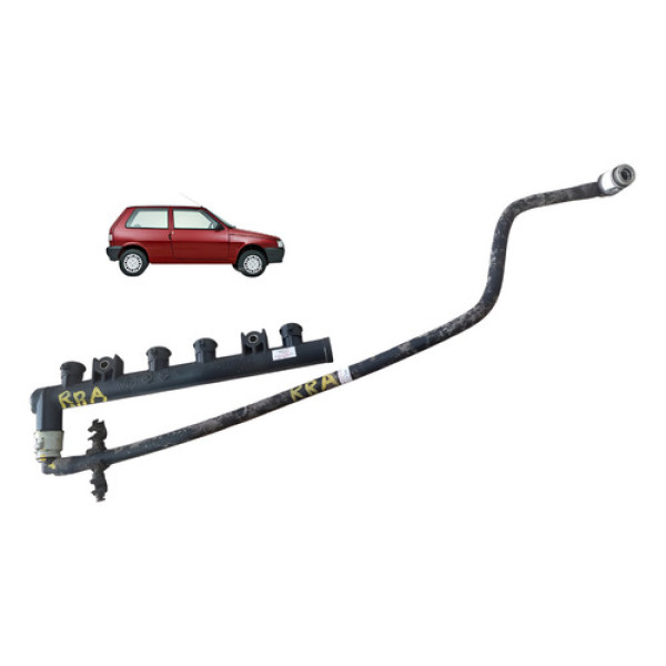 Flauta Injeção Mangueira Fiat Uno Fiorino Palio 2002 A 2007