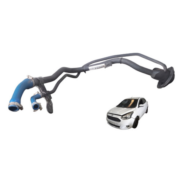 Gargalo Tanque Combustível Ford Ka Se 2015 A 2021 Preto