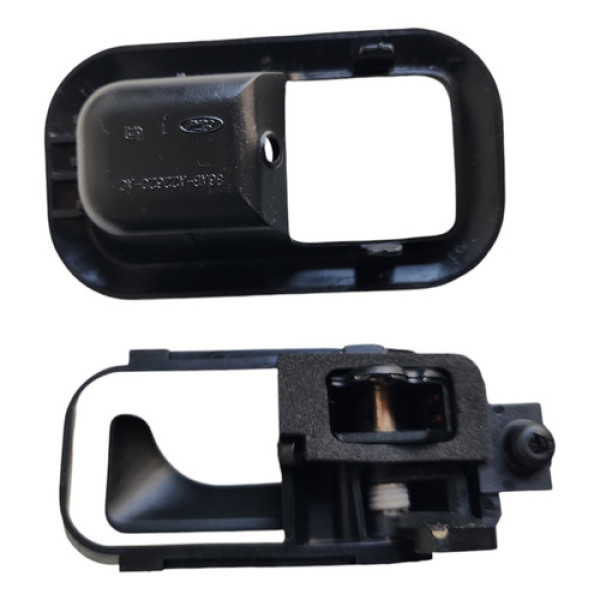 Macaneta Interna Lado Esquerdo Escort 87/92 Original  Preto Dianteira