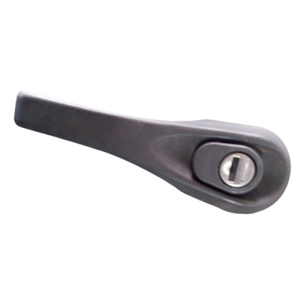 Maçaneta Externa Porta Direita Passageiro Fiat Fiorino 2007 Preto Dianteira