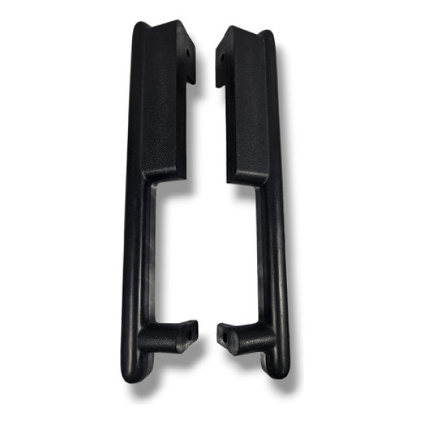 Par Puxador Apoio Braço Esquerdo Fiorino Uno 2p 1999 A 2014 Preto