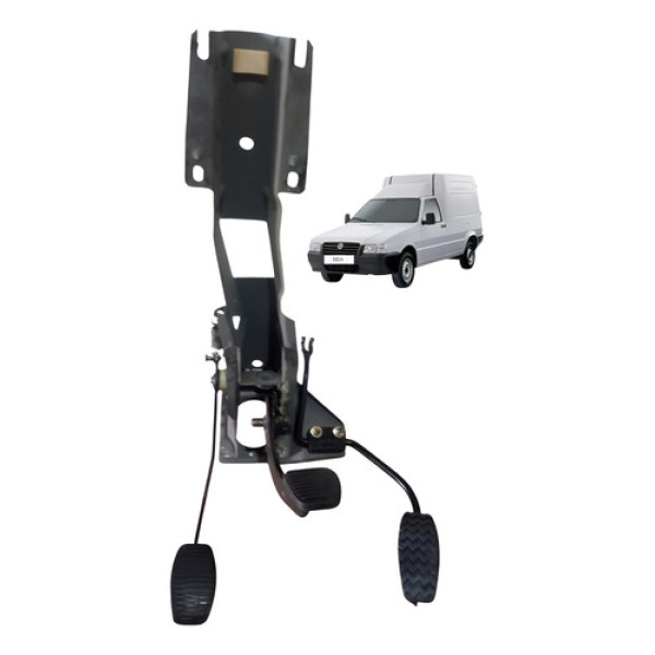 Pedaleira Pedal Acelerador Freio Embreagem Fiorino 1.3 2006