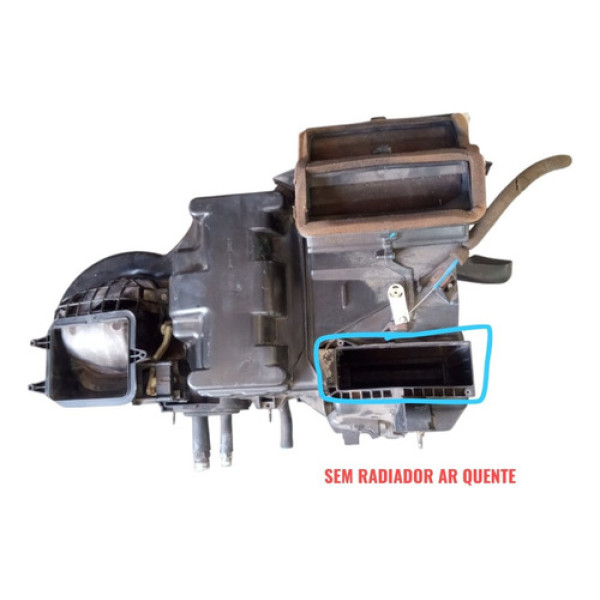 Caixa Evaporadora Ar Quente Forçado Vw Gol 1.0 16v 2000 