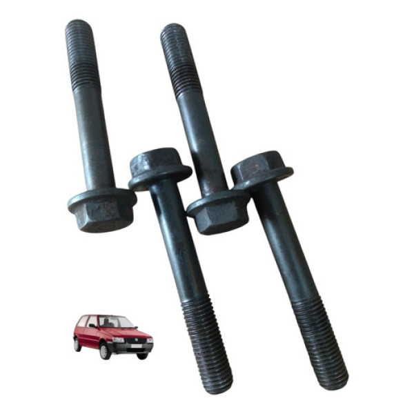 Jogo Parafuso Suporte Coxim Motor Ld Uno Fiorino Fire 2004
