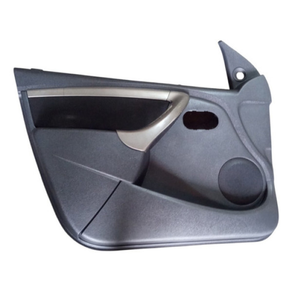 Forro Porta Dianteiro Esquerdo Renault Sandero Logan 06 A 14 Cinza-escuro