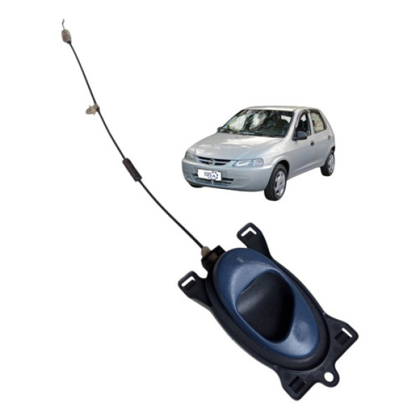 Maçaneta Interna Traseira Direita Azul Gm Celta 4portas 2004